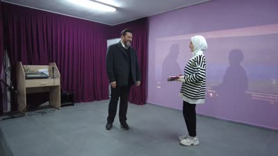 Lise öğrencileri Suriye’ye uğurladıkları arkadaşlarına video kliple veda etti