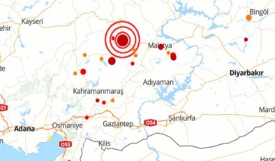 Malatya’da 4.1 büyüklüğünde deprem
