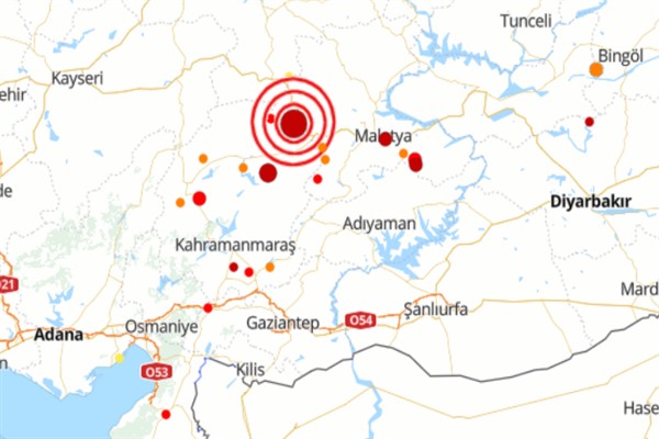 Malatya’da 4.1 büyüklüğünde deprem