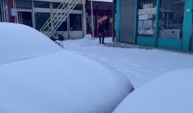 Malazgirt’te dondurucu soğuklar etkili oluyor
