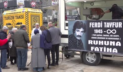 Manisa’da Ferdi Tayfur için lokma hayrı düzenlendi