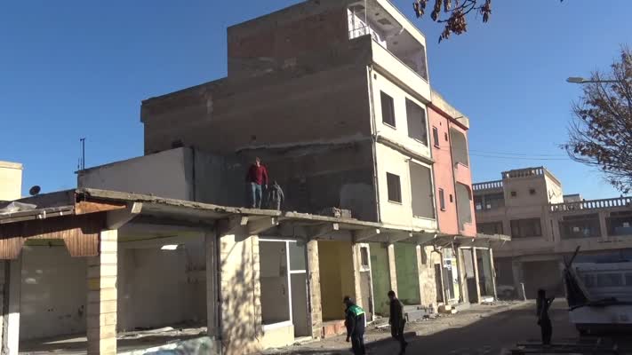 Midyat Estel Çarşısı’nda dönüşüm: Yıkım çalışmaları tamamlanıyor
