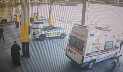 Şanlıurfa’da polisten hayat kurtaran Heimlich manevrası