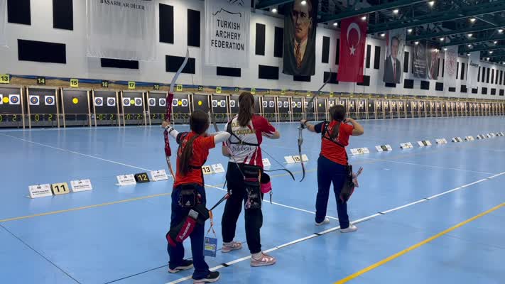 Okçuluk Salon Milli Takım Seçme Yarışmaları Samsun’da başladı