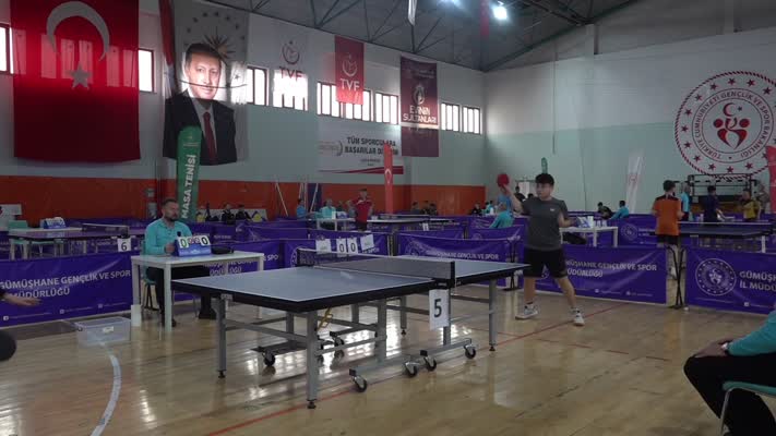 14 ilden genç sporcular Gümüşhane’de yarışıyor