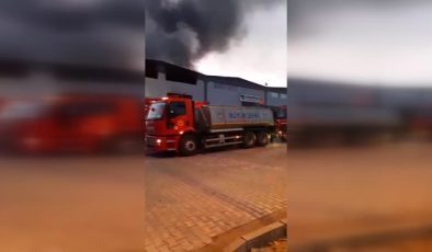 Malatya’da perde fabrikasında çıkan yangın kontrol altına alındı