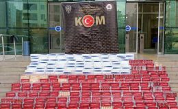 Şanlıurfa’da 10 bin 500 paket kaçak sigara ele geçirildi