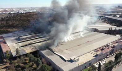 Şanlıurfa’da tekstil fabrikasında çıkan yangın kontrol altına alındı