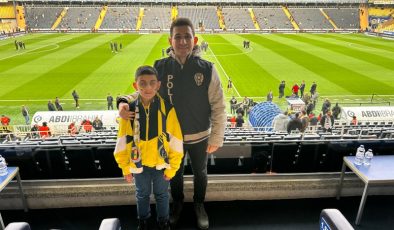 Şanlıurfalı engelli çocuğun Fenerbahçe hayali gerçek oldu