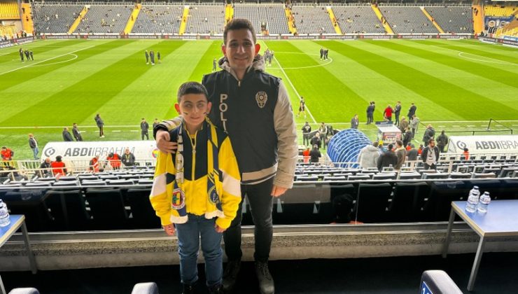 Şanlıurfalı engelli çocuğun Fenerbahçe hayali gerçek oldu