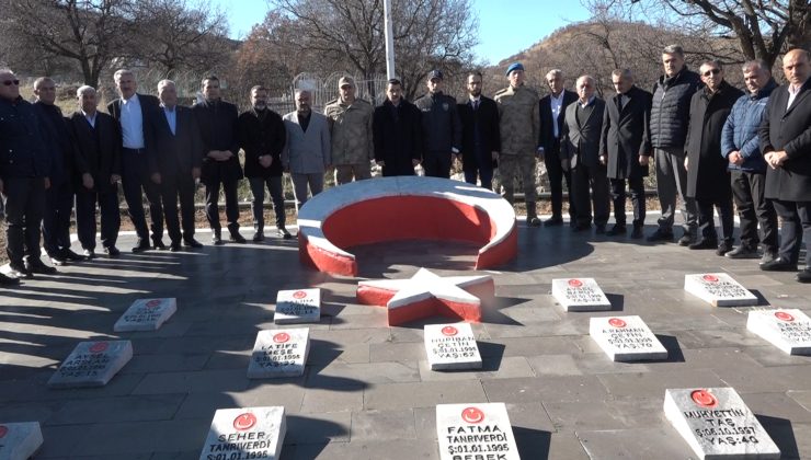Hamzalı’nın 30 yıllık acısı: Şehitler dualarla anıldı