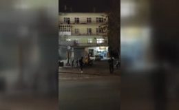 Konya’da 3 katlı bina çöktüğü an: Arama kurtarma sürüyor