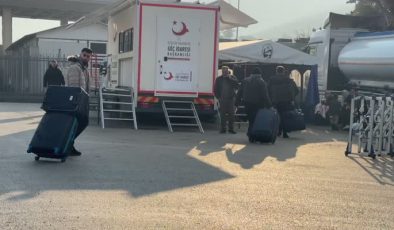 Suriyelilerin Hatay’daki sınır kapılarından ülkelerine dönüşü sürüyor