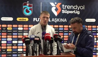Trabzonspor – Net Global Sivasspor maçının ardından – John Lundstram