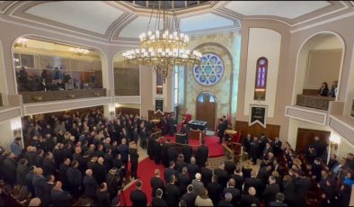 Türkiye Musevileri Hahambaşı İsak Haleva için cenaze töreni düzenlendi