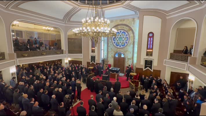 Türkiye Musevileri Hahambaşı İsak Haleva için cenaze töreni düzenlendi