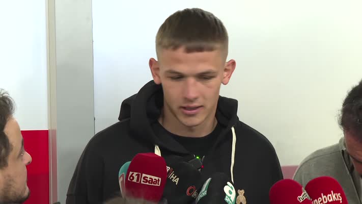 Ukraynalı futbolcu Danylo Sikan Trabzon’da
