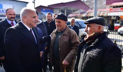 Vali Zorluoğlu Çüngüş’te: Vatandaşlarla buluştu, projeleri inceledi