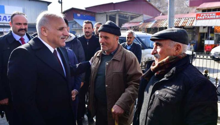 Vali Zorluoğlu Çüngüş’te: Vatandaşlarla buluştu, projeleri inceledi