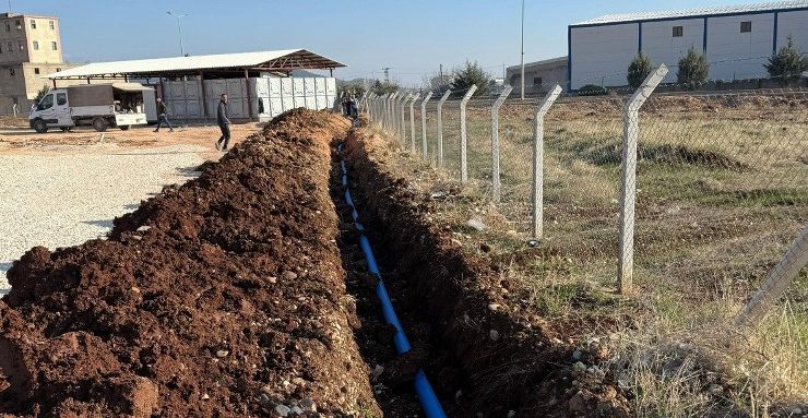 Valilikten açıklama: K13 konteyner kentine su ulaştırıldı
