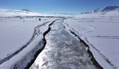 Van’da soğuk hava yaşamı kutupları aratmıyor