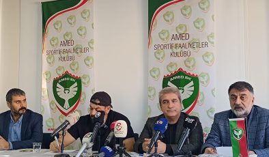 Amedspor Yönetiminden Basın Toplantısı: Sporun Barış Dili Vurgusu