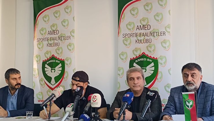 Amedspor Yönetiminden Basın Toplantısı: Sporun Barış Dili Vurgusu
