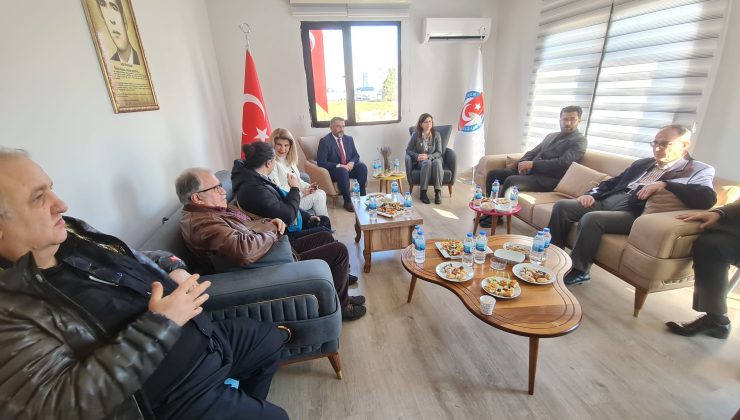 Eş Başkanlardan 10 Ocak Çalışan Gazeteciler Günü’nde anlamlı ziyaret
