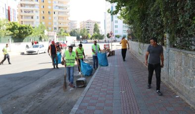 Temizlik çalışmaları 415 kişilik ekiple sürüyor: Hedef temiz Bağlar, temiz Diyarbakır