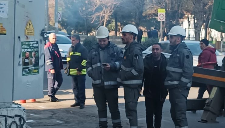 Diyarbakır’da yanan trafo korku dolu anlara neden oldu