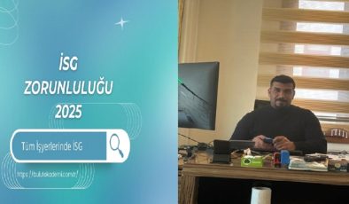 Diyarbakır’daki işletmeler dikkat! İSG zorunlu oldu