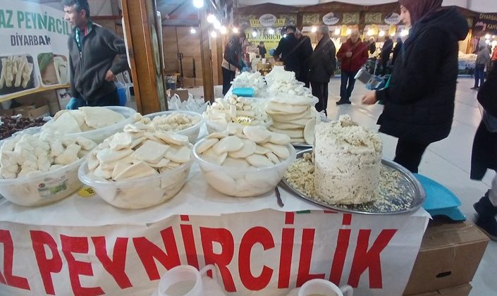 Diyarbakır’ın Örgü Peyniri İstanbul’da Damakları Fethetti