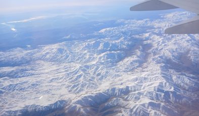 Karacadağ’ın Büyüleyici Beyaz Örtüsü Havadan Görüntülendi