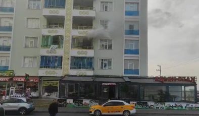 Bağcılarda bir apartmanda faciadan dönüldü
