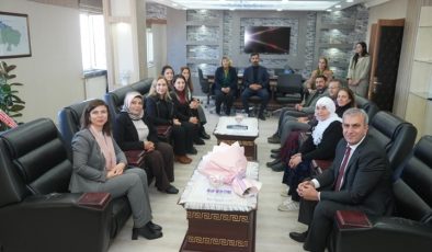 Serra Bucak Hilvan Belediyesini ziyaret etti