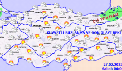 Diyarbakır ve ilçelerinde yeni güne soğuk ama sakin başlangıç