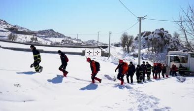 Şırnak’ta AFAD ekiplerine çığda arama kurtarma eğitimi verildi