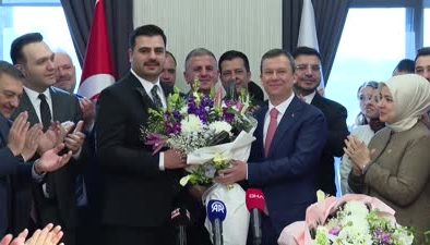 AK Parti Genel Merkezi Genel Sekreterliğinde devir teslim töreni gerçekleştirildi