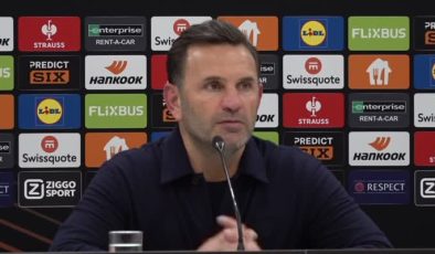 AZ Alkmaar – Galatasaray maçının ardından – Okan Buruk