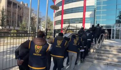 Adıyaman’da hırsızlık operasyonunda 14 tutuklama