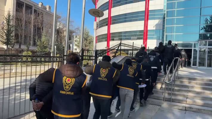 Adıyaman’da hırsızlık operasyonunda 14 tutuklama