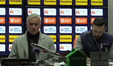 Alanyaspor – Fenerbahçe maçının ardından – Jose Mourinho