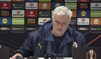 Anderlecht-Fenerbahçe maçının ardından – Jose Mourinho