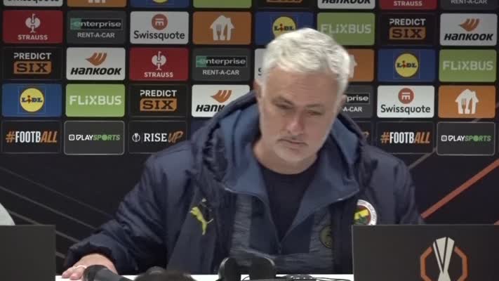 Anderlecht-Fenerbahçe maçının ardından – Jose Mourinho