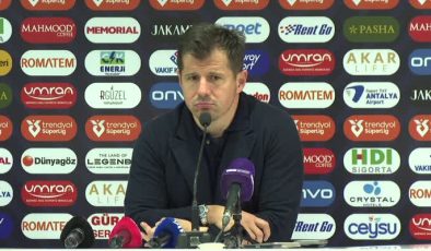 Antalyaspor-Başakşehir maçının ardından – Emre Belözoğlu
