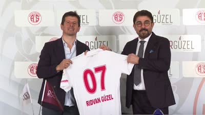 Antalyaspor’un yeni forma sponsoru RGÜZEL Yapı İnşaat oldu