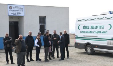 Bismil’de Gasilhane hizmet binası hizmete girdi