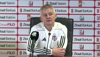 Beşiktaş-Kırklarelispor maçının ardından – Ole Gunnar Solskjaer