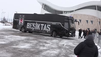 Beşiktaş, Sivasspor maçı için Sivas’a geldi