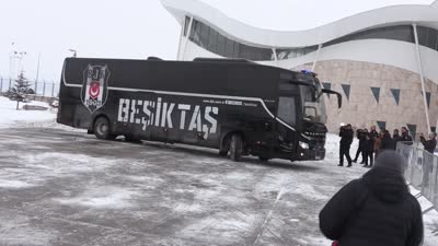 Beşiktaş, Sivasspor maçı için Sivas’a geldi